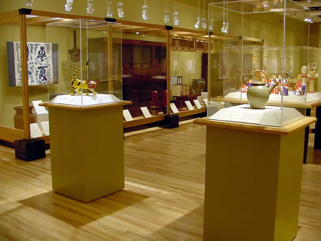 Main Gallery-View 1 The main spaces of The Morikami Museum's gallery.
