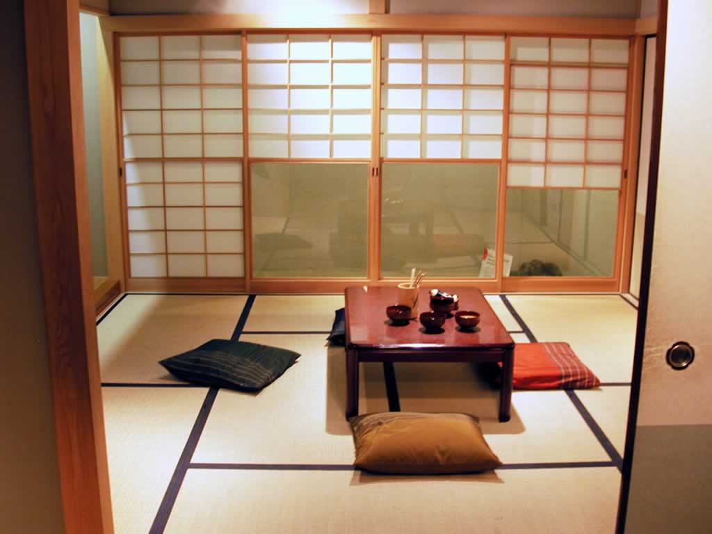 A Japanese home at The Morikami's Japan Through the Eyes of a Child exhibit.