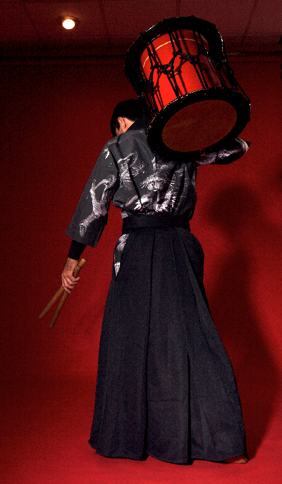 Fushu Daiko performer.
